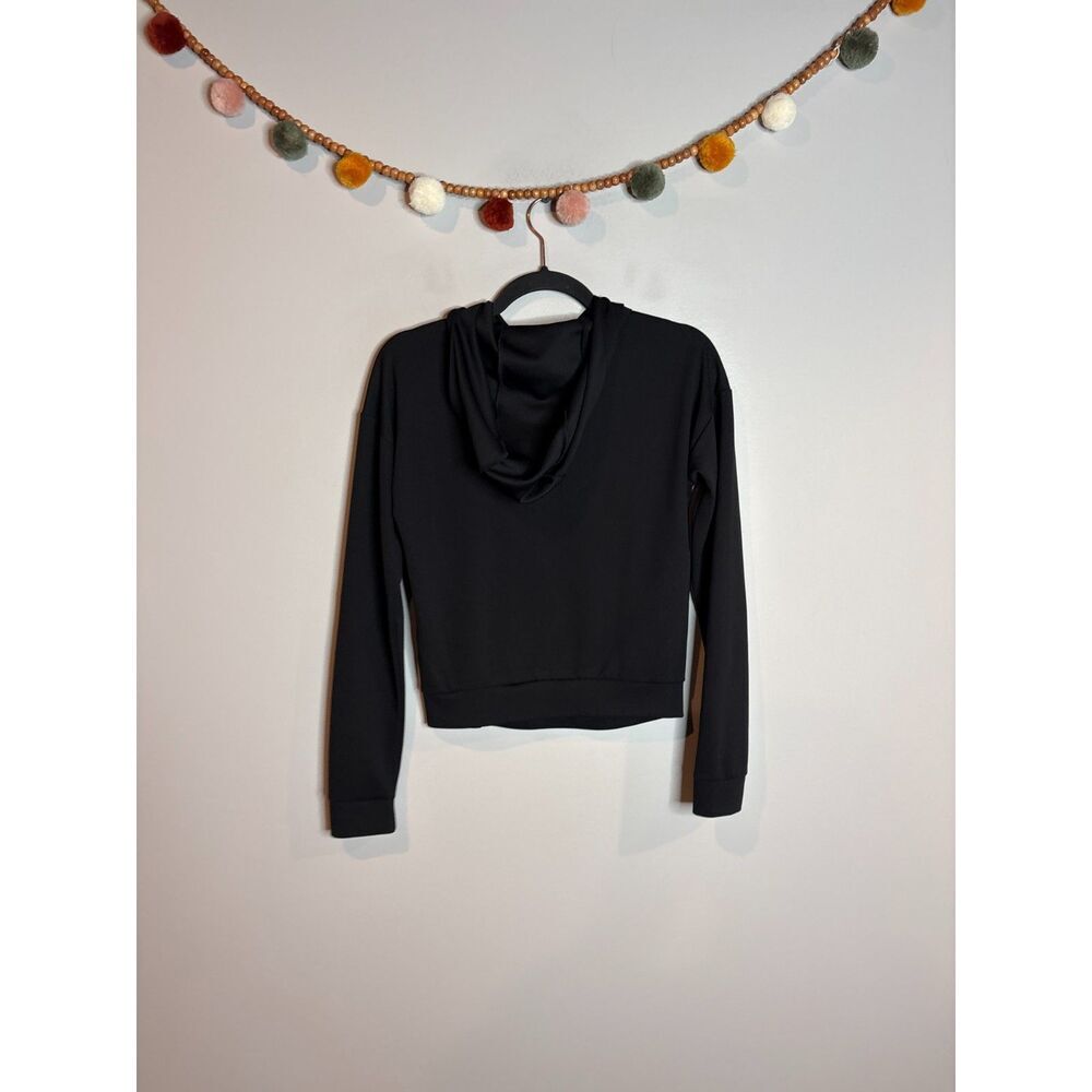 The North Face black lightweight hooded pullover